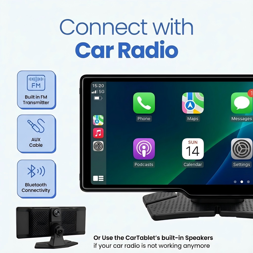 TinyLume Wireless CarPlay Display