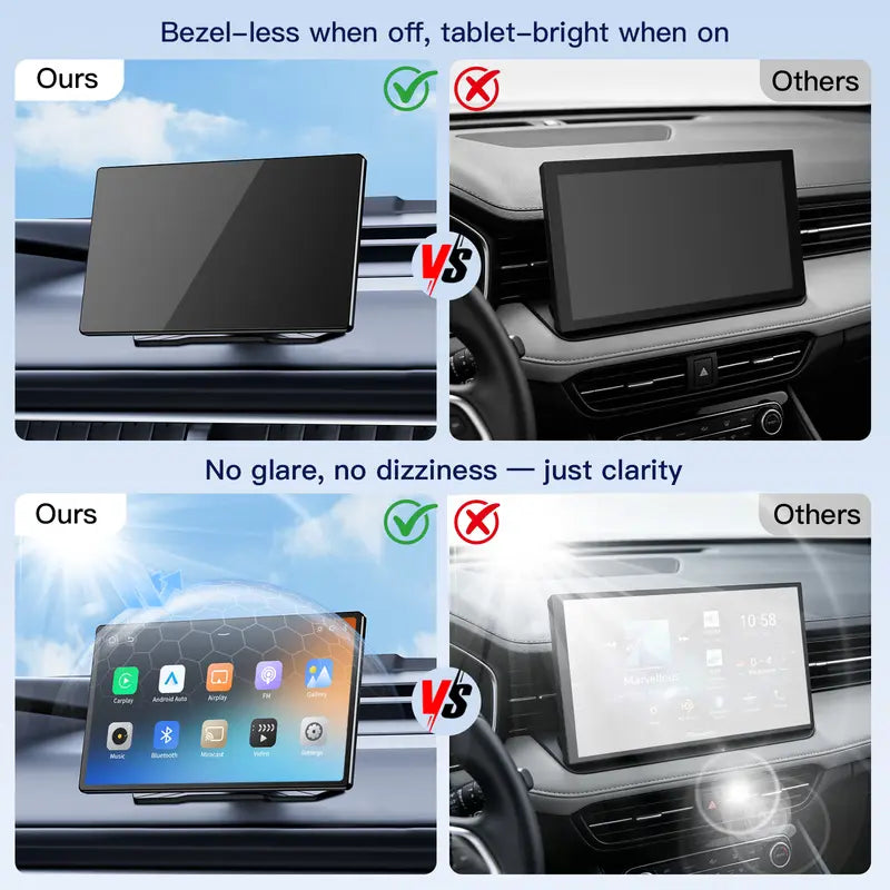TinyLume™ Pro 9 Inch 2025 CarPlay Tablet