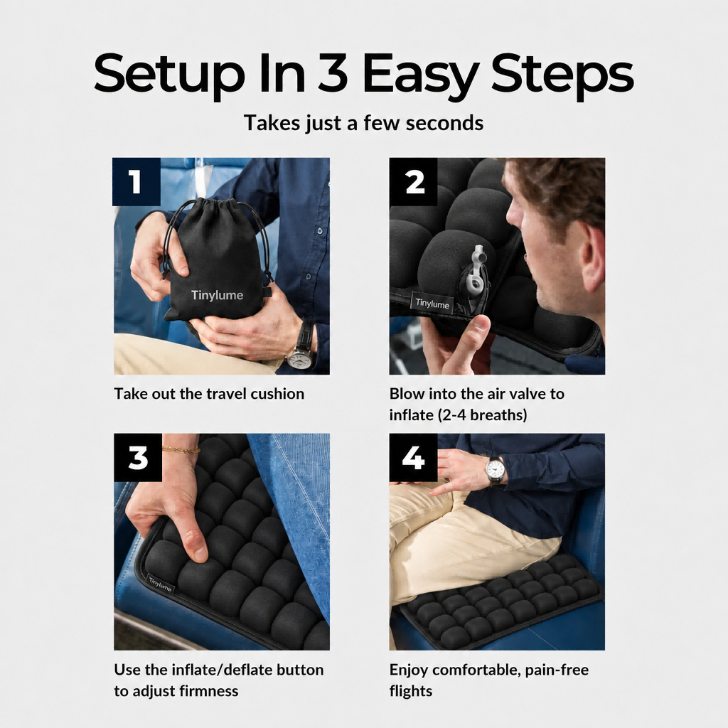 The Tinylume Travel Cushion