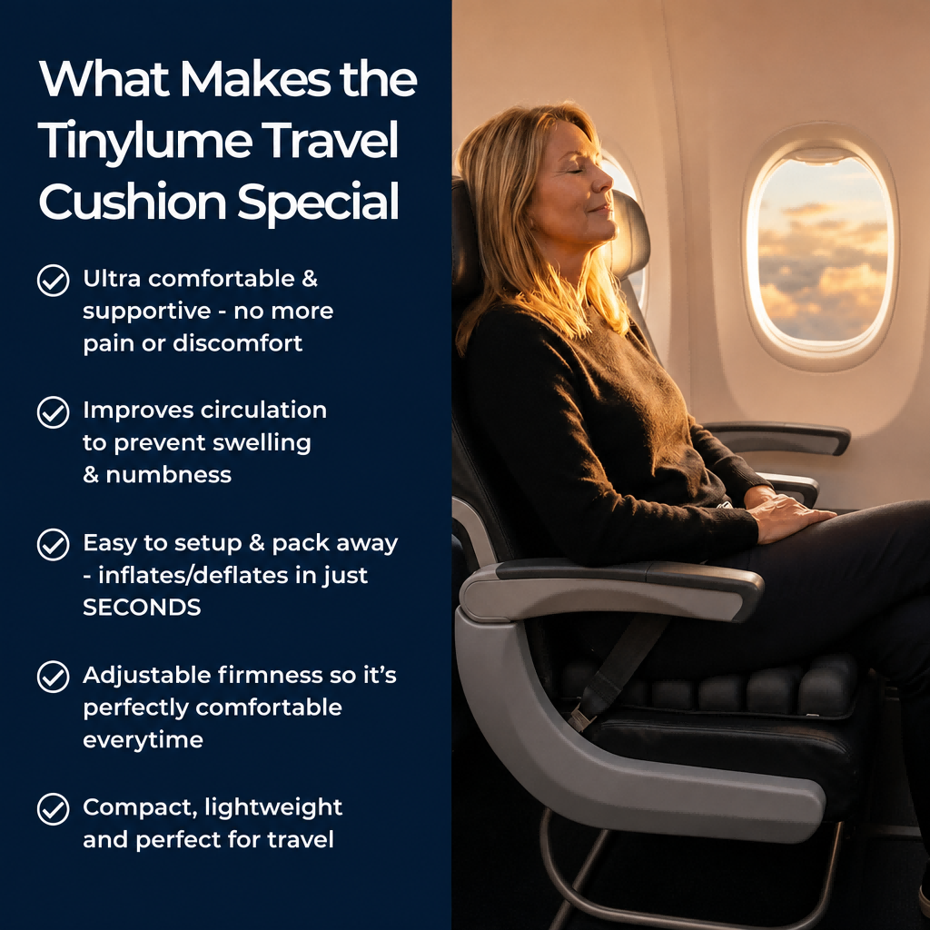 The Tinylume Travel Cushion