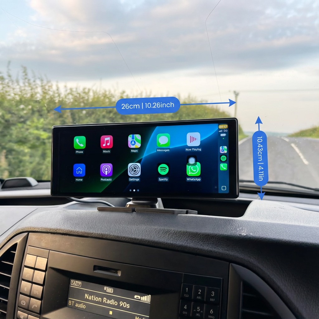 TinyLume Wireless CarPlay Display