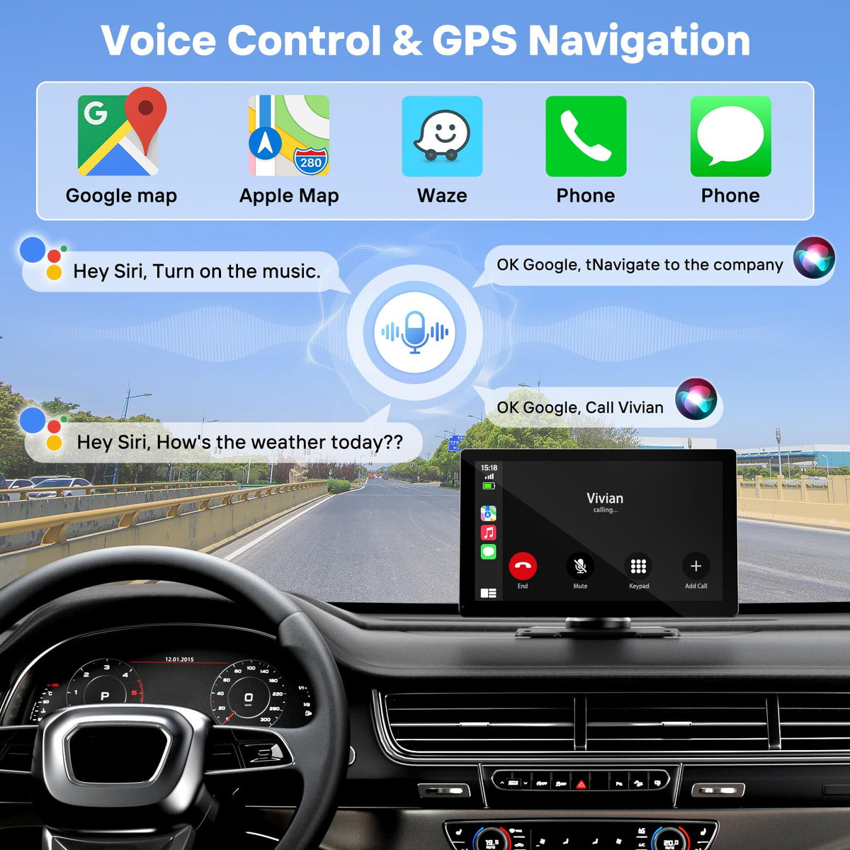 TinyLume™ Pro 9 Inch 2025 CarPlay Tablet