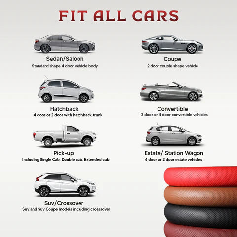 Premium Nappa Leather Wheel Cover