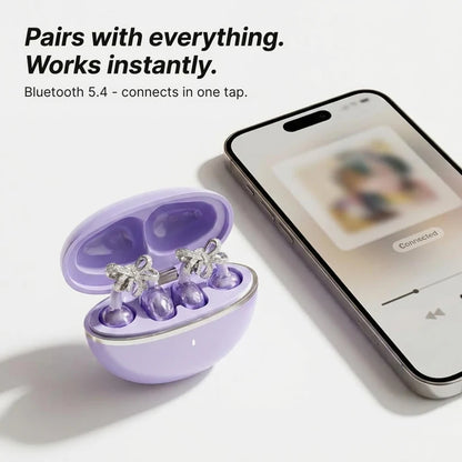 TiSound™ Adorn - Clip-On Earbuds