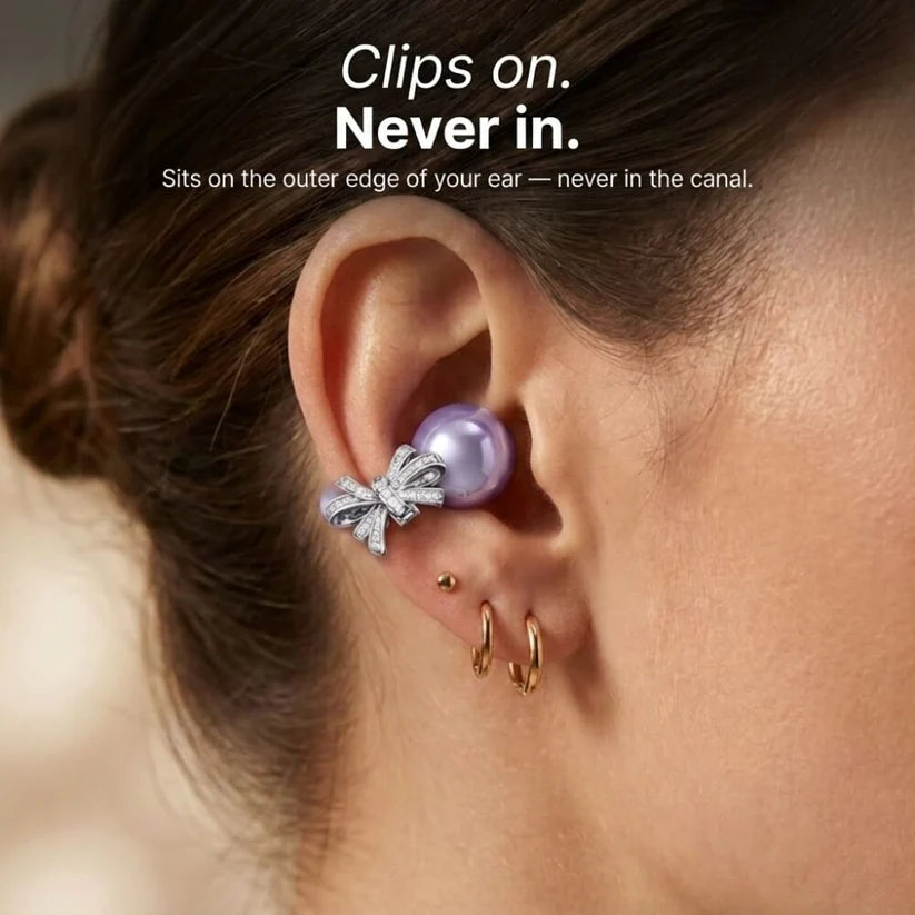 TiSound™ Adorn - Clip-On Earbuds