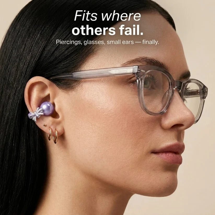 TiSound™ Adorn - Clip-On Earbuds
