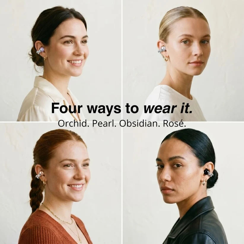 TiSound™ Adorn - Clip-On Earbuds