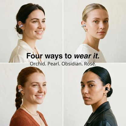 TiSound™ Adorn - Clip-On Earbuds