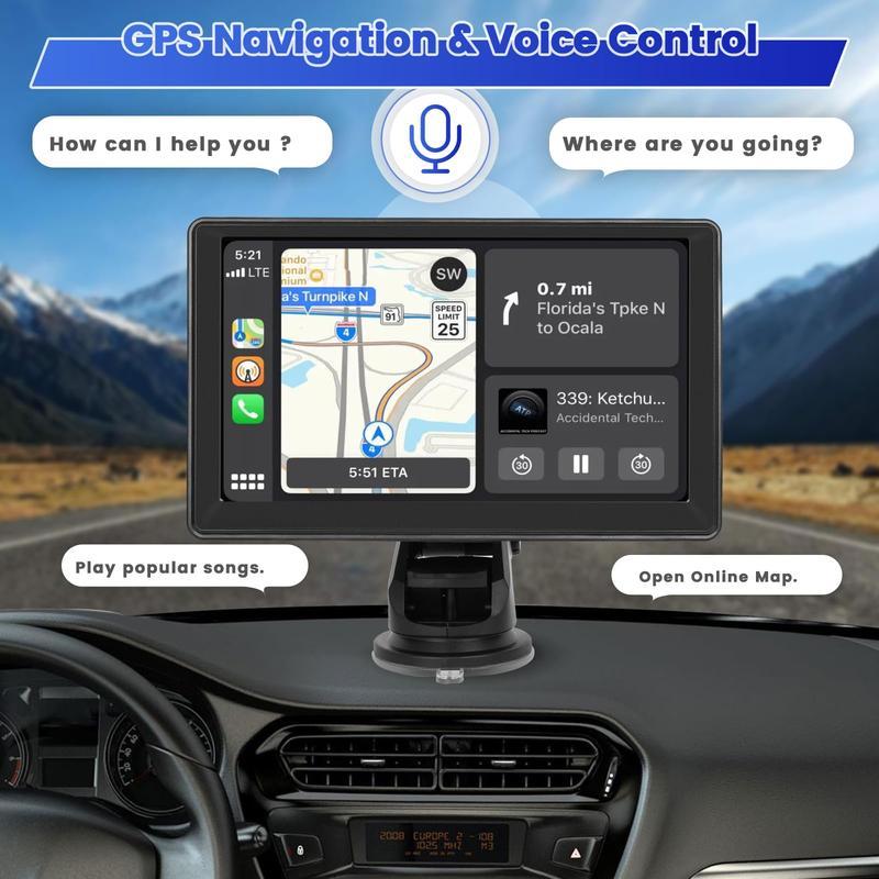 TinyLume™ Pro 7 Inch 2025 CarPlay Tablet