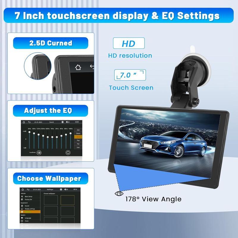 TinyLume™ Pro 7 Inch 2025 CarPlay Tablet