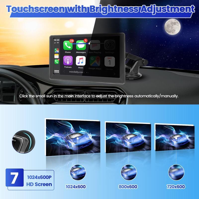 TinyLume™ Pro 7 Inch 2025 CarPlay Tablet
