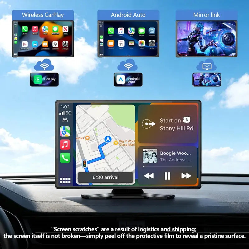 TinyLume™ Pro 9 Inch 2025 CarPlay Tablet