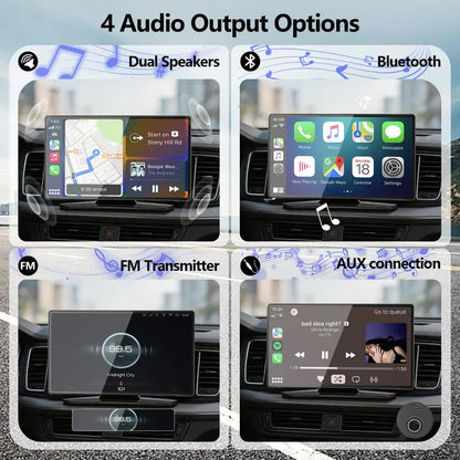 TinyLume™ Pro 9 Inch 2025 CarPlay Tablet