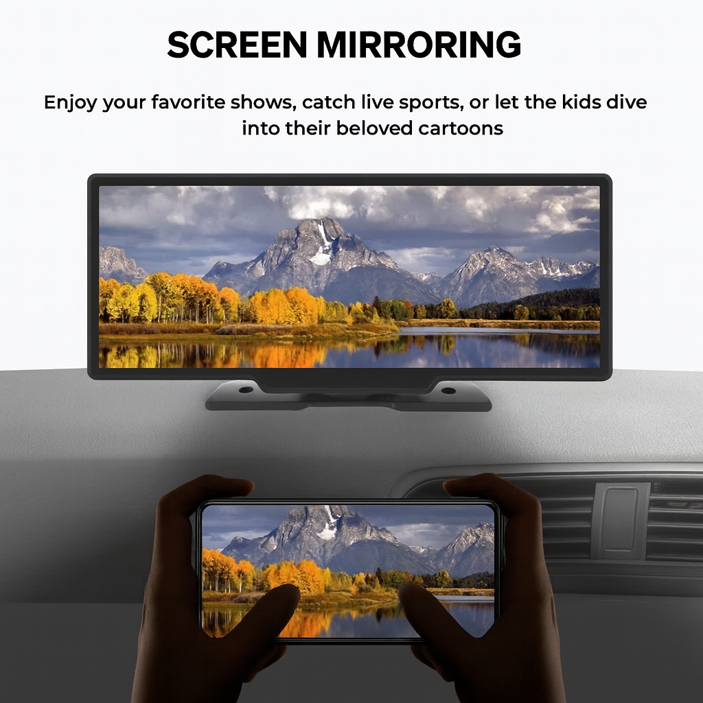 TinyLume Wireless CarPlay Display