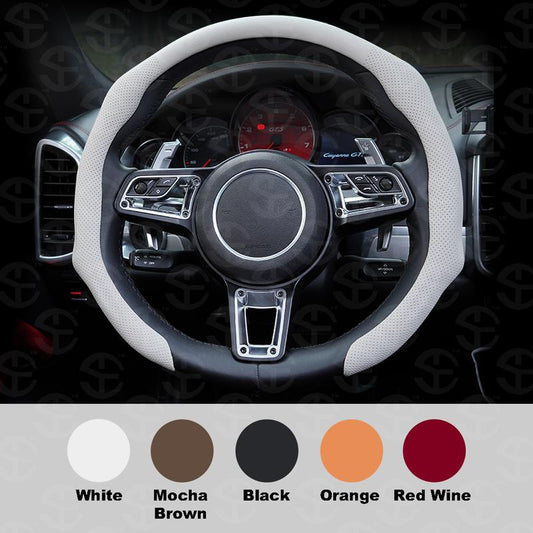 Premium Nappa Leather Wheel Cover