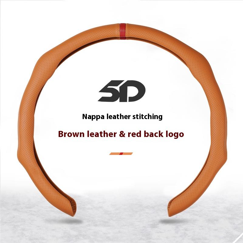 Premium Nappa Leather Wheel Cover